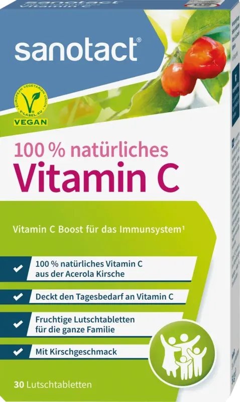 sanotact Vitamin C Lutschtabletten