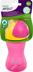 PHILIPS AVENT Strohhalmbecher rosa 12+ Monate 300 ml