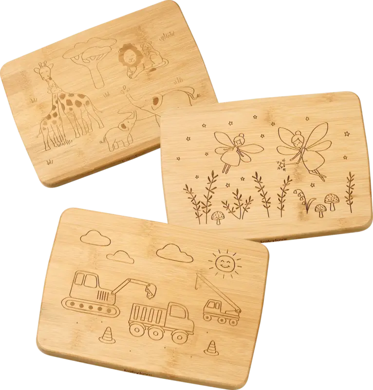 babylove Brettchen Bambus sortiert