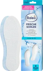 Balea Frischesohlen wei&szlig; Gr. 36-38