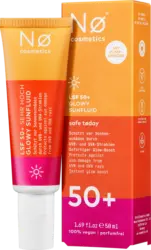 N&Oslash; cosmetics Sonnenfluid Gesicht Glowy LSF 50+ safe today