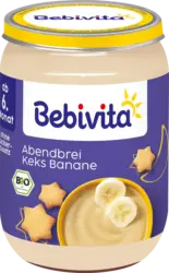 Bebivita Abendbrei Keks-Banane ab dem 6. Monat