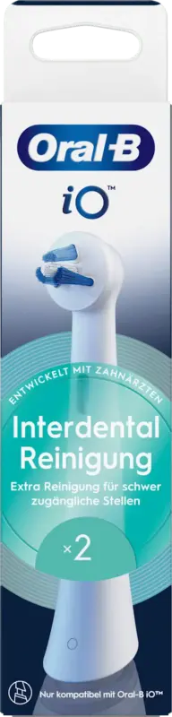 Oral-B Aufsteckb&uuml;rsten iO Interdental Reinigung wei&szlig;
