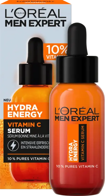 L'OR&Eacute;AL PARiS MEN EXPERT Hydra Energy Vitamin C Serum