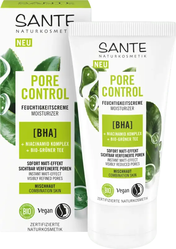 SANTE NATURKOSMETIK Feuchtigkeitscreme Pore Control