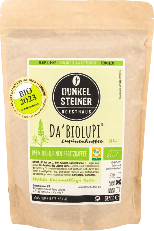 DUNKELSTEINER Lupinenkaffee Da&lsquo; Biolupi