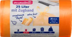 Profissimo M&uuml;llbeutel 25 l mit Zugband