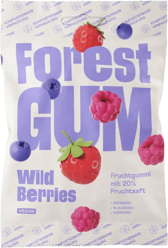 Forest GUM Fruchtgummi Wild Berries