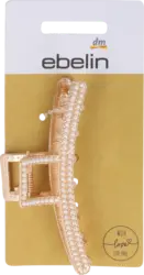 ebelin Haarklammer mit Perlen