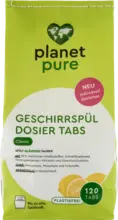 dm drogerie markt planet pure Geschirrsp&uuml;l-Tabs Dosier Classic