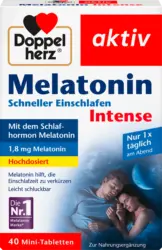 Doppelherz Tabletten Melatonin Schneller Einschlafen Intense