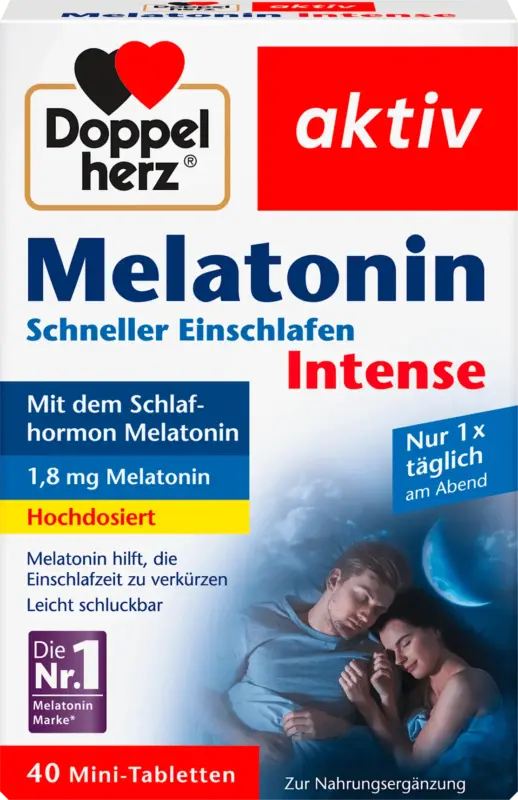 Doppelherz Tabletten Melatonin Schneller Einschlafen Intense