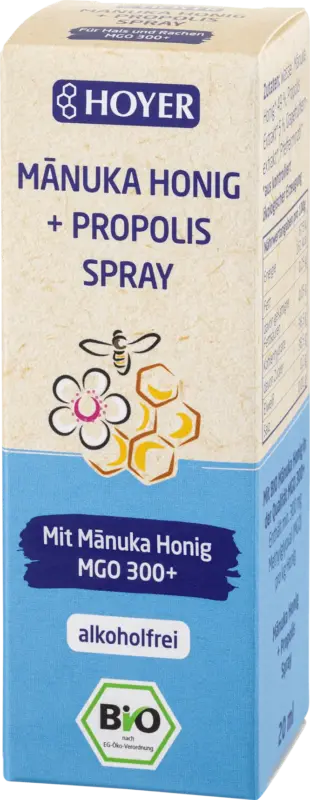 HOYER Spray Manuka Honig + Propolis
