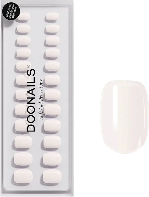 Doonails K&uuml;nstliche N&auml;gel Press Ons Extra Short Square Pillow Talk