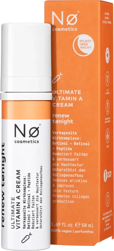 N&Oslash; cosmetics Nachtcreme Vitamin A