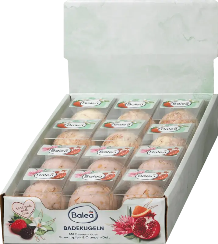 Balea Badekugel sortiert