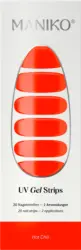 Maniko UV Nagelfolien Hot Chili