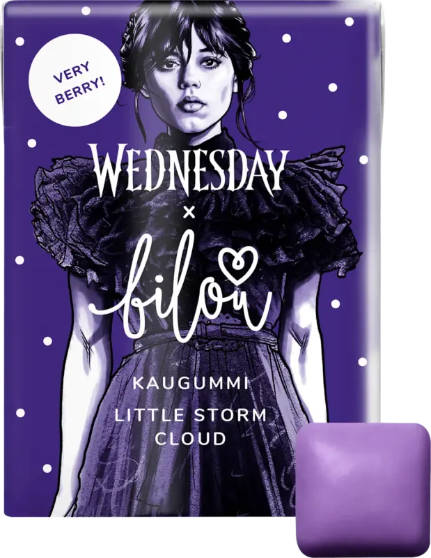 bilou Kaugummi Wednesday Very Berry