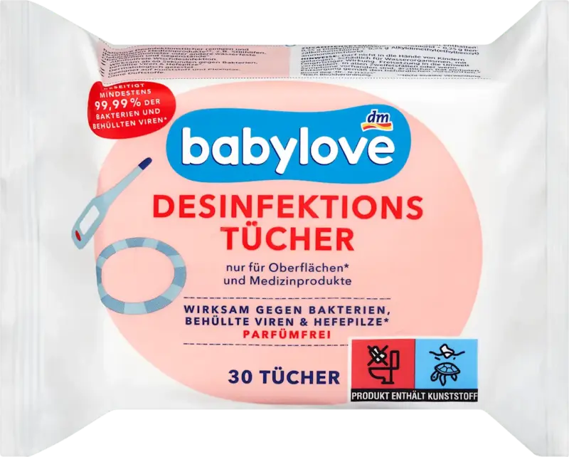 babylove Desinfektionst&uuml;cher f&uuml;r Babyzubeh&ouml;r