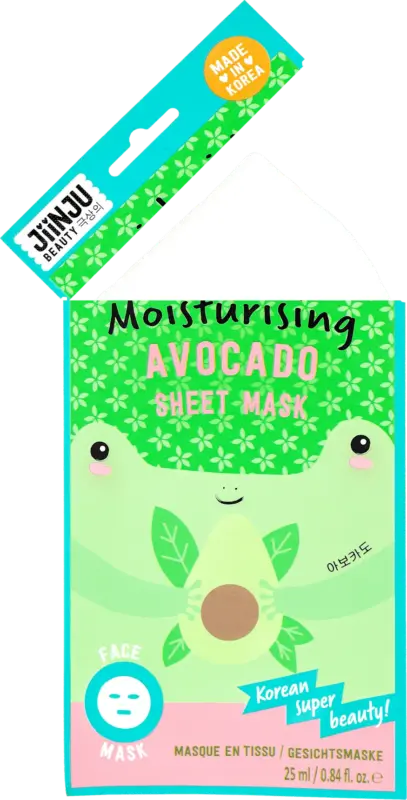 JiiNJU BEAUTY Tuchmaske Avocado super moisture