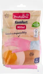 Profissimo Haushaltshandschuhe Komfort Mittel (2 Paar)