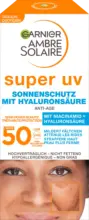 dm drogerie markt Garnier Ambre Solaire Sonnencreme Gesicht super UV Anti-Age LSF 50