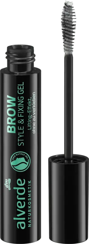 alverde NATURKOSMETIK Augenbrauengel Style & Fixing transparent