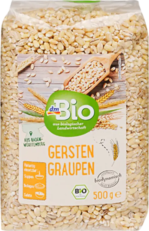 dmBio Getreide Gerstengraupen