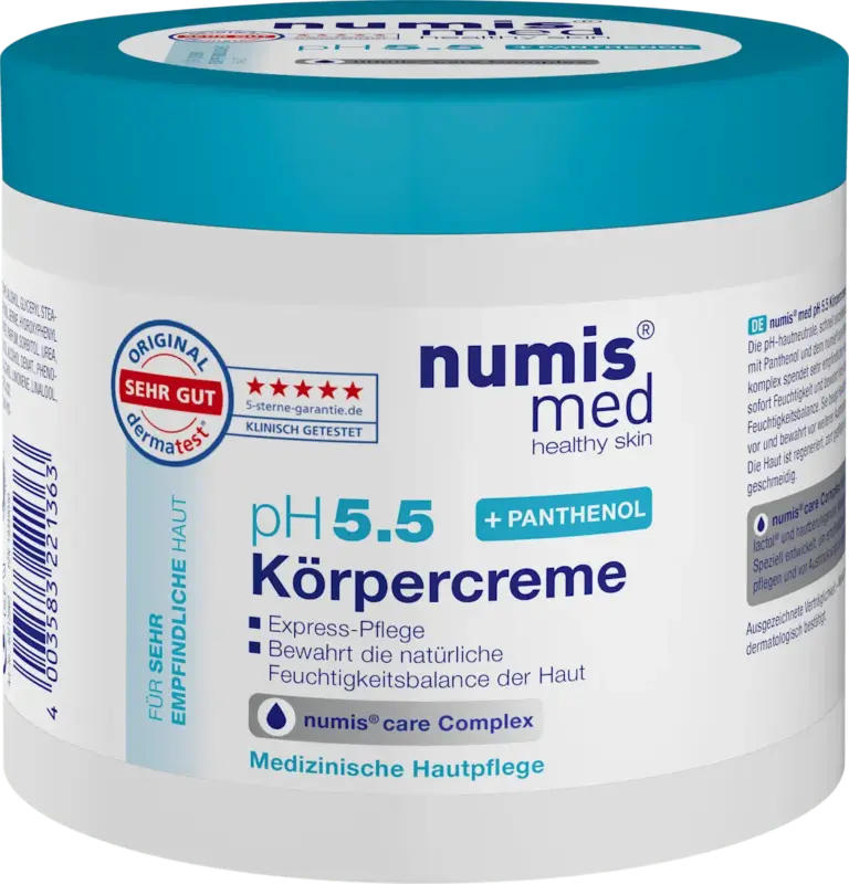 numis med K&ouml;rpercreme pH 5.5 Panthenol