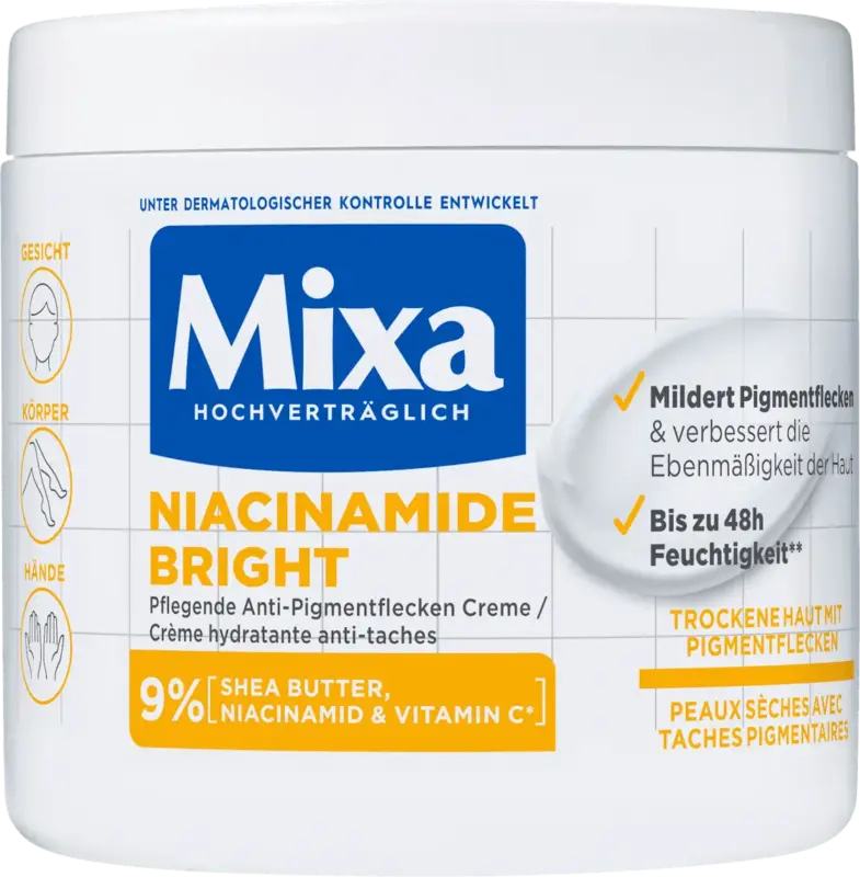 Mixa Pflegecreme Niacinamide Bright