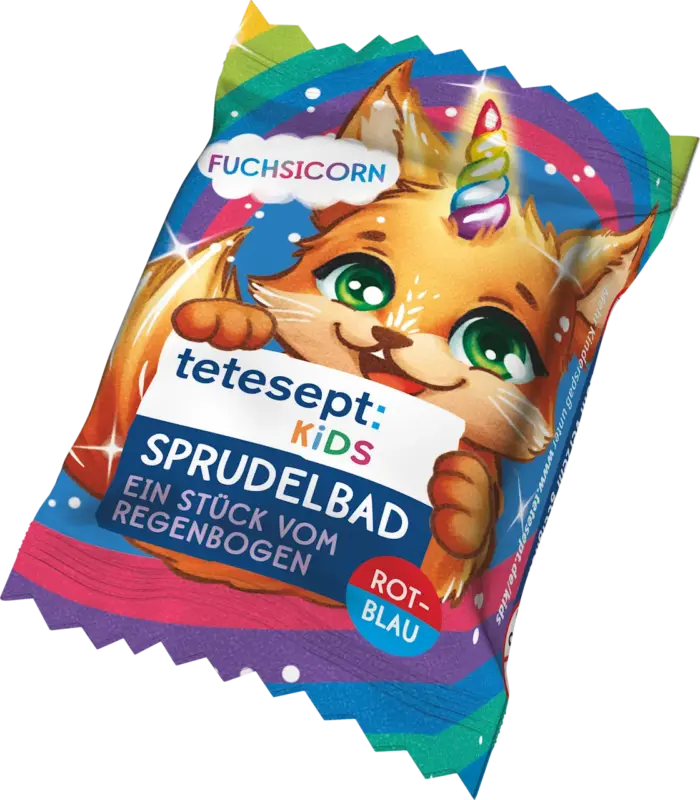 tetesept: KIDS Badezusatz Sprudelbad Lemurcorn