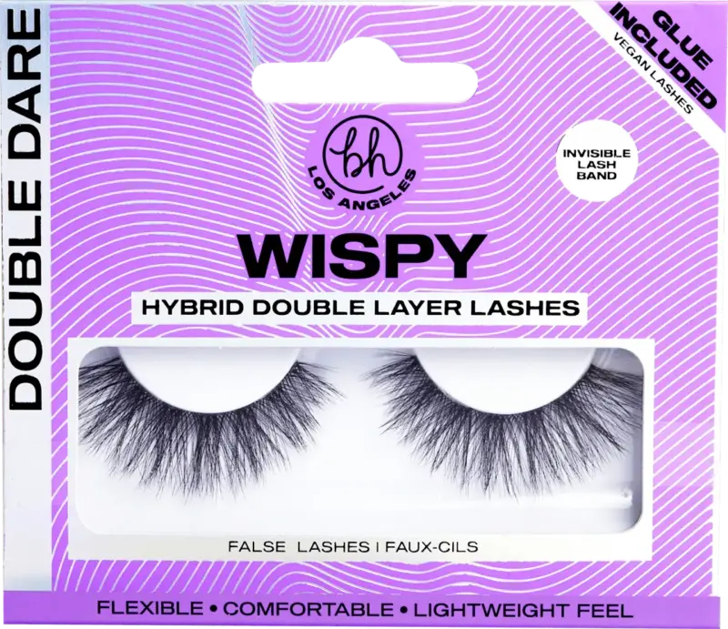 bh cosmetics K&uuml;nstliche Wimpern Wispy Double Dare (1 Paar)