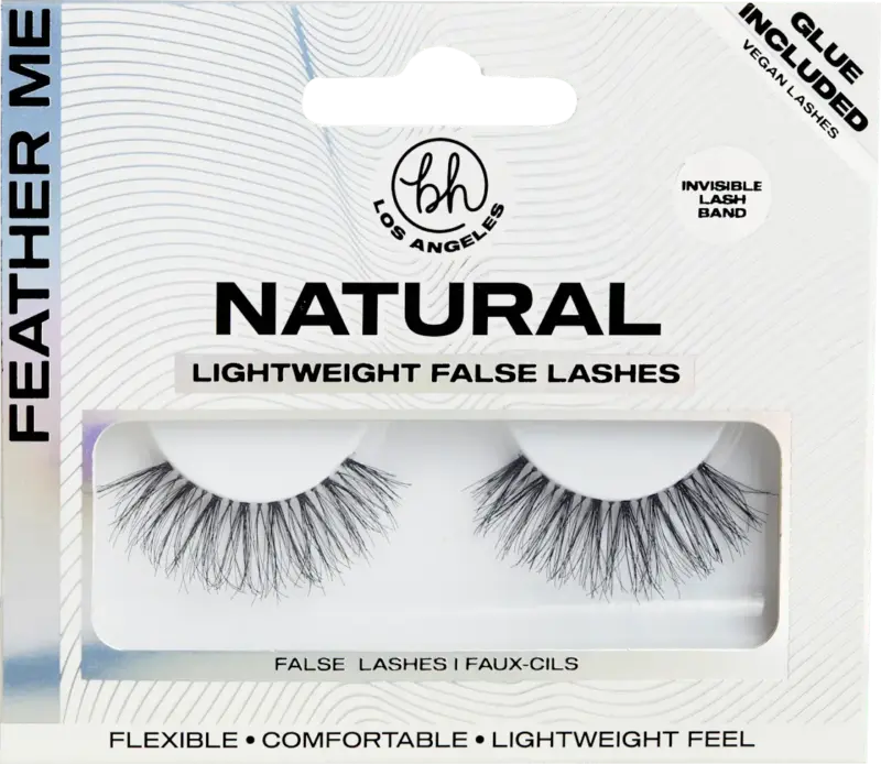 bh cosmetics K&uuml;nstliche Wimpern Natural Feather Me (1 Paar)