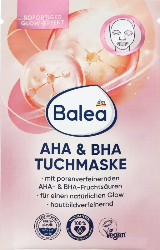 Balea Tuchmaske AHA & BHA