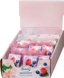 Balea Badezusatz W&uuml;rfel sortiert