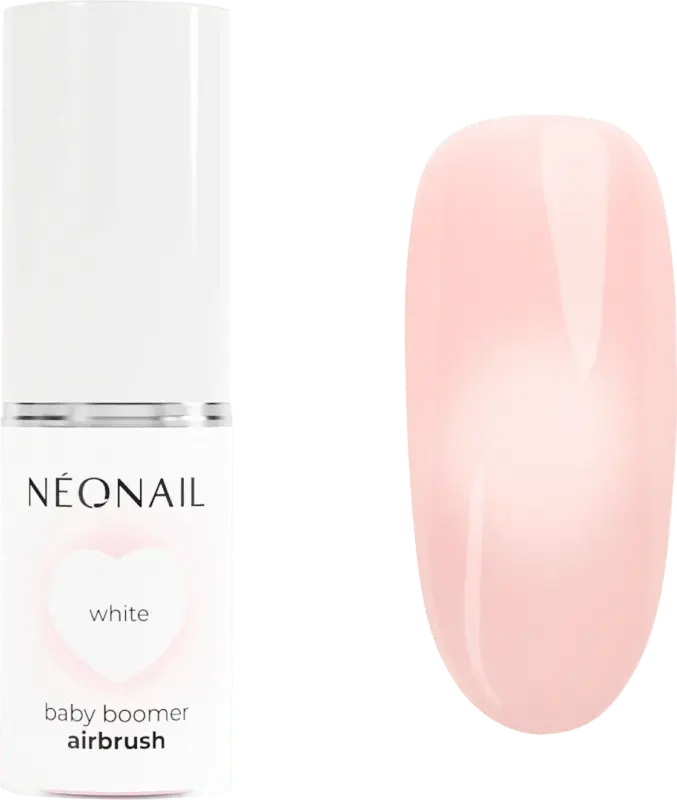 N&Eacute;ONAIL UV Nagellack Airbrush Baby Boomer White