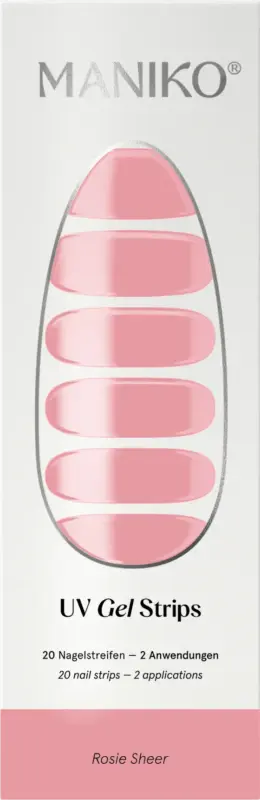 Maniko UV Nagelfolien Rosie Sheer