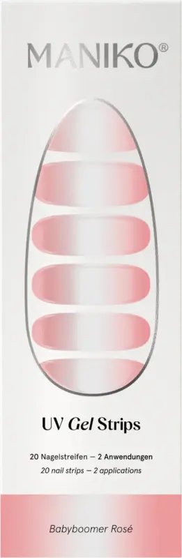 Maniko UV Nagelfolien Babyboomer Ros&eacute;