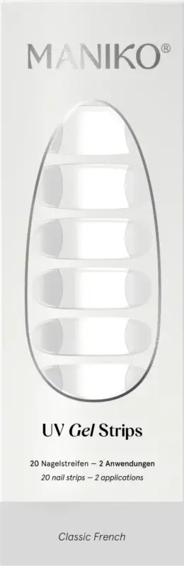 Maniko UV Nagelfolien Classic French