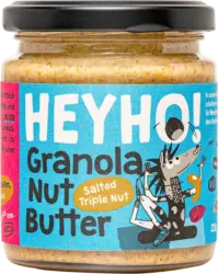 HEYHO! Nusscreme Granola Nut Butter Salted Triple Nut