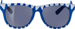 SUNDANCE Sonnenbrille Junior blau-wei&szlig;es Muster
