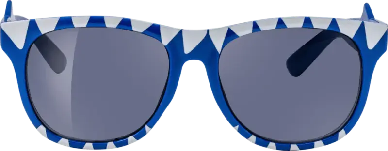 SUNDANCE Sonnenbrille Junior blau-wei&szlig;es Muster
