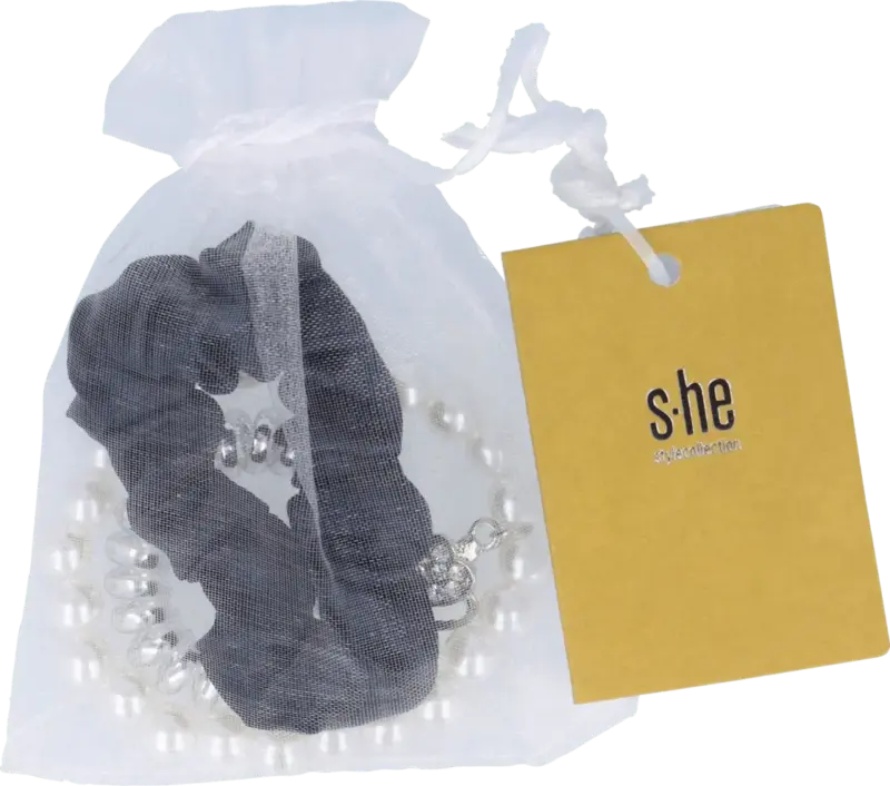 s-he stylecollection Haarschmuck-Set mit Beutel
