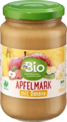 dmBio Fruchtmark Apfel mit Banane
