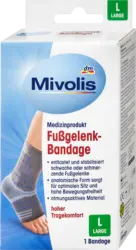 Mivolis Fu&szlig;gelenk-Bandage Gr&ouml;&szlig;e L