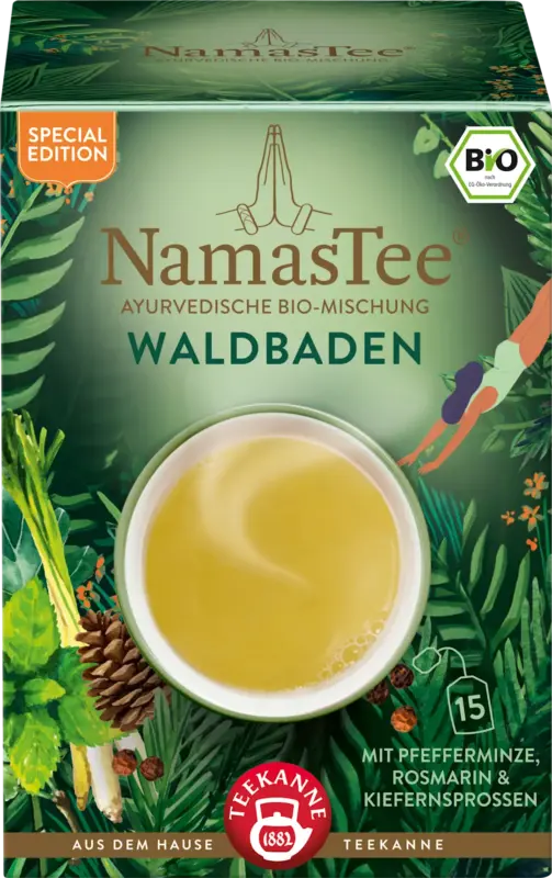 Teekanne Kr&auml;utertee-Mischung Waldbaden (15x2g)