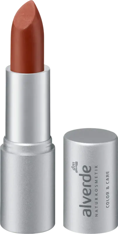 alverde NATURKOSMETIK Lippenstift Color & Care 47 Soft Brown