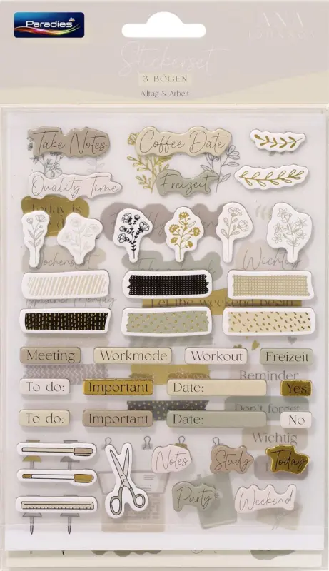 Paradies Sticker-Set Ana Johnson