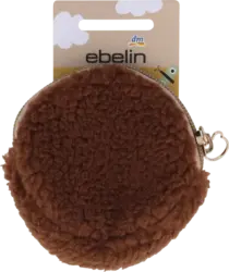 ebelin Kindertasche braun mit Teddyfell