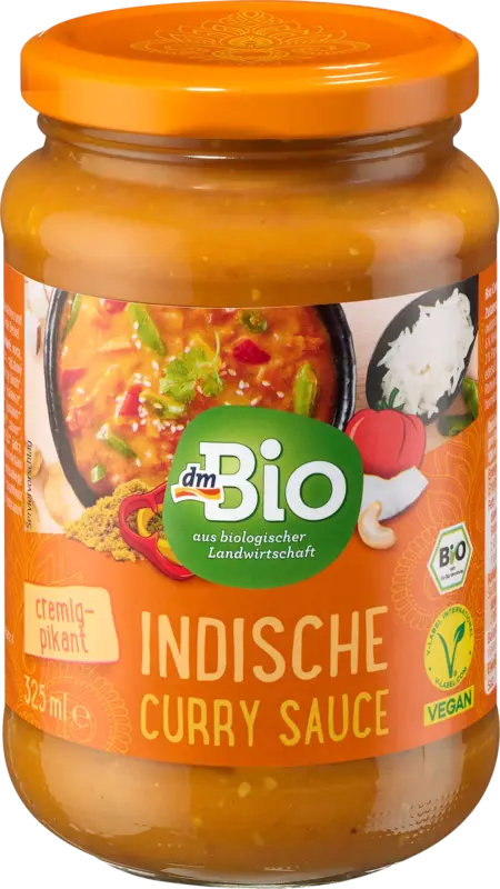 dmBio Sauce Indisches Curry